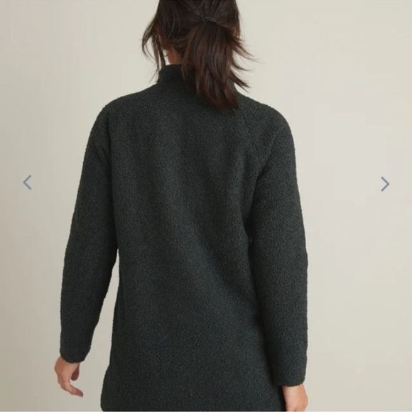 Marine Layer Stephanie Cocoon Coat Dark Green Gables XL New With Tag - Picture 5 of 6